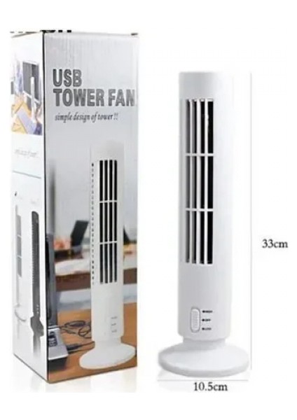 Kule Tipi USB Elektrik Fan Yapraksız Klima Fanı (5324) fırsatları