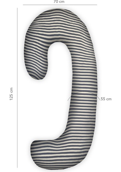 Hamile Yastığı,sarılma Yastığı Aktivite Yastığı Pamuk Kumaş (Siyah) fırsatları