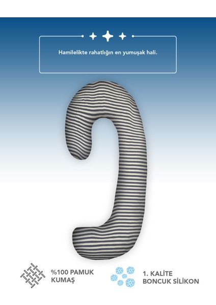 Hamile Yastığı,sarılma Yastığı Aktivite Yastığı Pamuk Kumaş (Siyah) modelleri