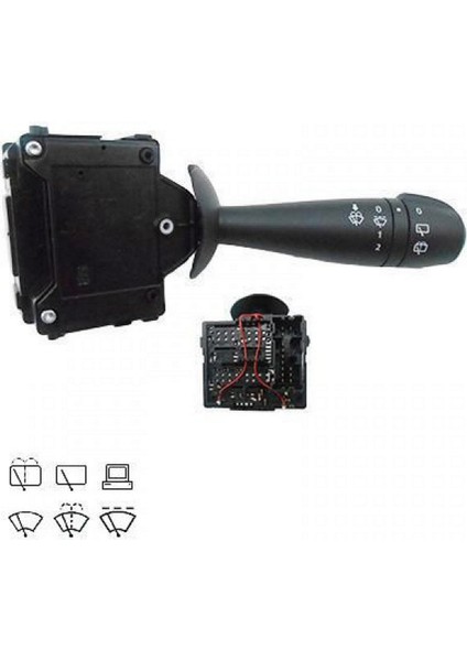 Techmrt Silecek Kumanda Kolu Renault Kangoo - Clio - Symbol, Dacia Logan