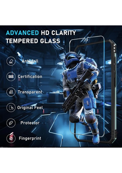 Samsung Galaxy A56 Uyumlu Ekran Koruyucu Kılıf Sürgülü Yüzüklü Standlı Darbe Emici Tank Kapak