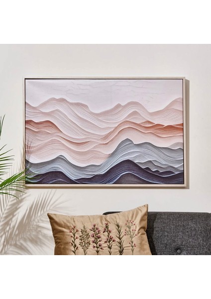 Deco Montana Tablo - Renkli - 90X60 cm