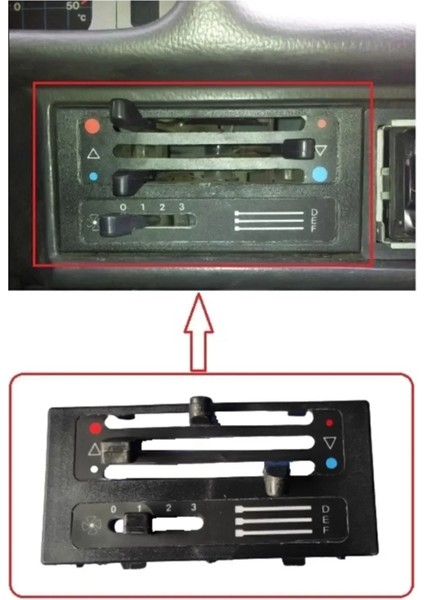 Tofaş Doğan Şahin Kartal Kalorifer Kumanda Paneli Düğmeli Takım fırsatları