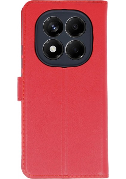 Xiaomi Redmi Note 14 4g Kılıf Trend S Plus Kapaklı Kılıf - Kırmızı