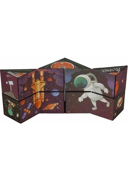 Uzay Temalı Sonsuzluk Küpü - 89828 fırsatları