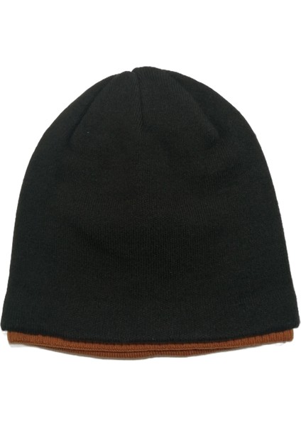 Erkek Klasik Triko Örgü Bere Kahverengi-Turuncu Standart fiyatları