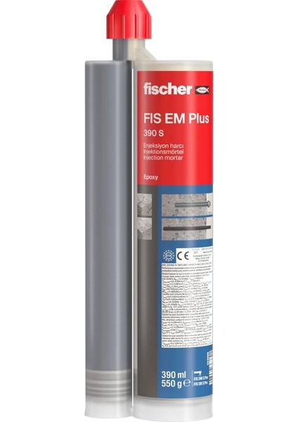 FIS EM Plus 390 S Kimyasal Epoksi Kartuş 390 ml indirimleri