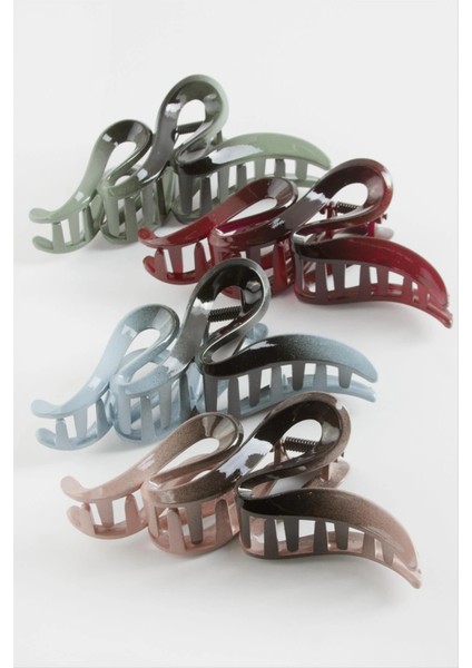 Yılan Renkli Mandal Toka 13 cm