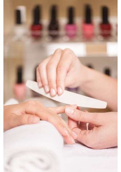 Profesyonel Kağıt Törpü 2'li Set – Manikür & Pedikür Için Çift Taraflı 100/180 Grit Tırnak Törpüsü modelleri