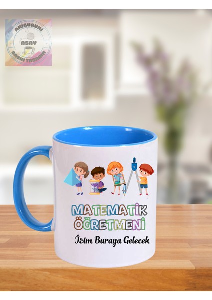Matematik Öğretmenine Özel Kupa Bardak