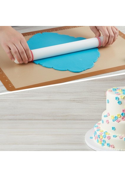 Polikarbon Merdane 33 cm – Şeker Hamuru, Kurabiye ve Hamur Açma Için Profesyonel Merdane modelleri