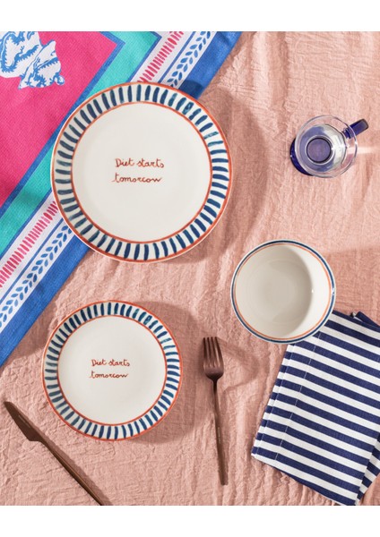 Formulaire 2 Kişilik 6 Parça Yemek Seti - Yeşil