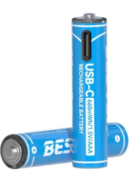 Aaa Şarj Edilebilir 2'li 1.5V Usb-C Ince Pil
