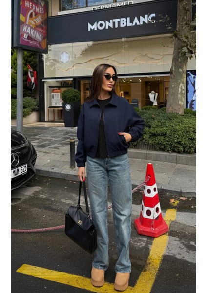 Kadın Kaşe Bomber Ceket modelleri