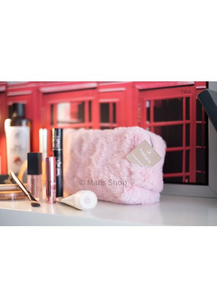 Makyaj Çantası Peluş , Kalem Çantası