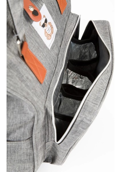 Anne Bebek Bakım Sırt Çantası Termal Biberonluk ve Bebek Arabası Askı Aparatlı fırsatları