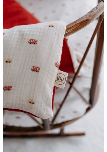 Park Yatak Müslin Nevresim Takımı (80X110) | Red Car