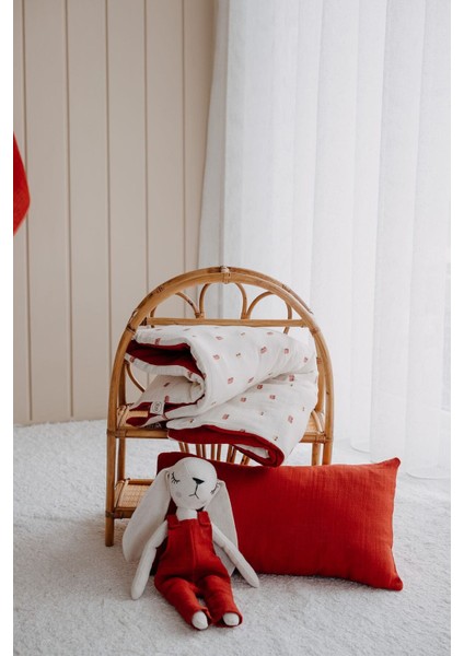 Park Yatak Müslin Nevresim Takımı (80X110) | Red Car