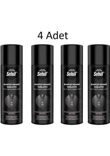 Emniyet Kemeri Yağlayıcı 4 Adet