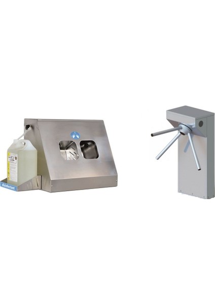 Hijyen Turnikesi Çiftli Yerli Üretim Kampanya Ilke modelleri