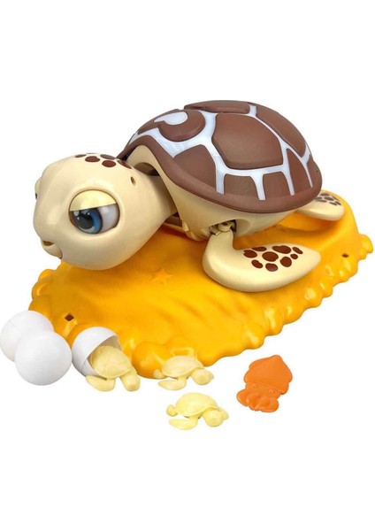 Sesli ve Işıklı Hareketli Rescue Deniz Kaplumbağası - Krem