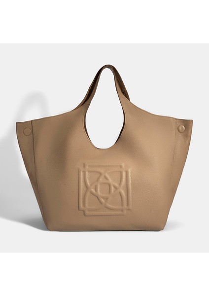 Kadın Vizon Deri Hobo Çanta