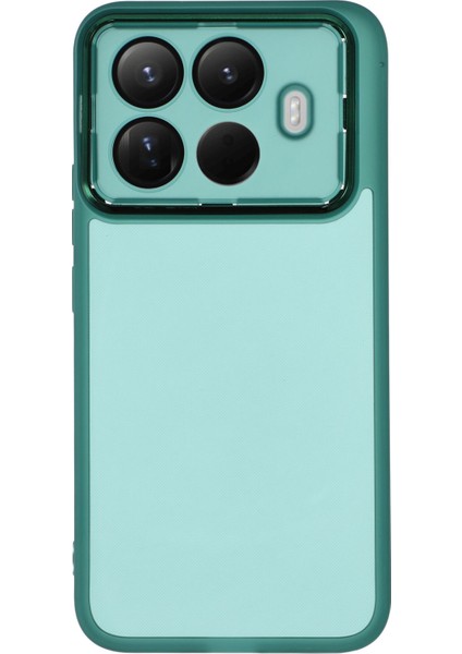 Xiaomi 15T Pro Elektrolizle Kaplanmış Kamera Çerçevesi Tpu Telefon Kılıfı (Yurt Dışından)