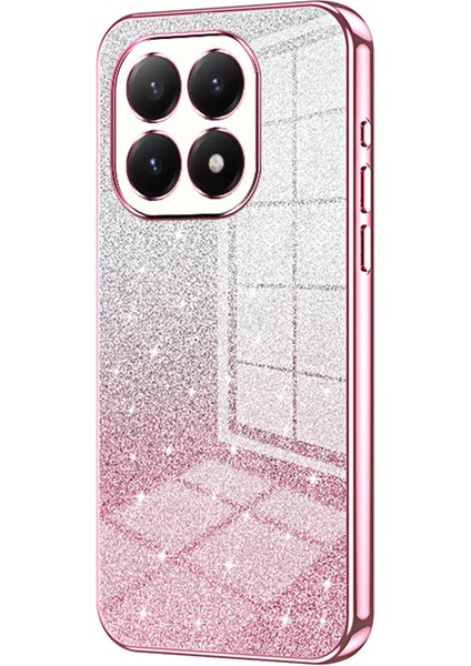 Xiaomi 15T Elektrokaplama Degrade Simli Tpu Telefon Kılıfı (Yurt Dışından)