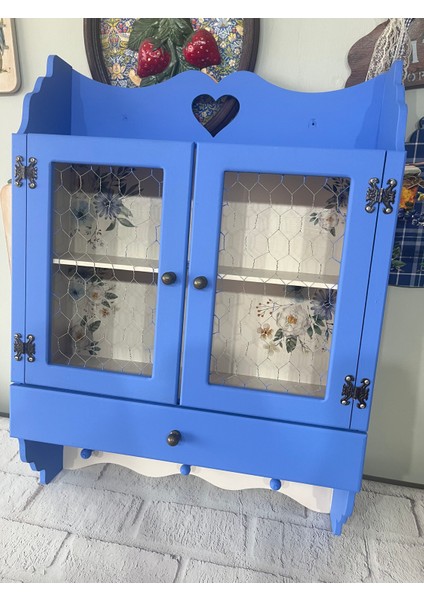 Tasarım Iki Kapaklı Tel Dolap,terek