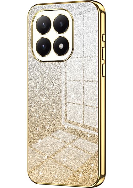 Xiaomi 15T Elektrokaplama Degrade Simli Tpu Telefon Kılıfı (Yurt Dışından)