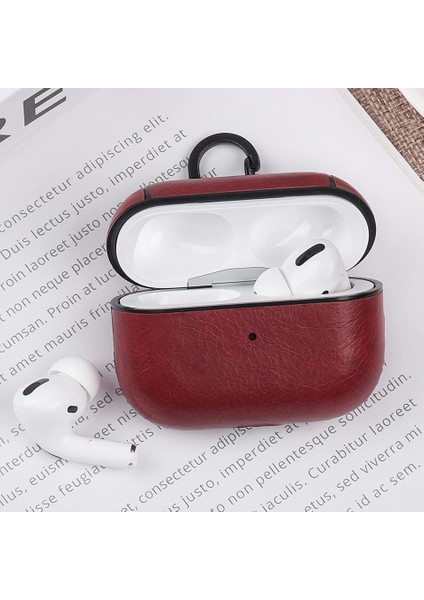 Airpods Pro 3 (2025) Uyumlu Lüx Deri Suni Deri Kılıf 360 Koruma+Kanca fiyatları
