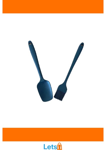 Yüksek Kaliteli Kaymaz Saplı Silikon Spatula ve Fırça Seti 6'lı indirimleri