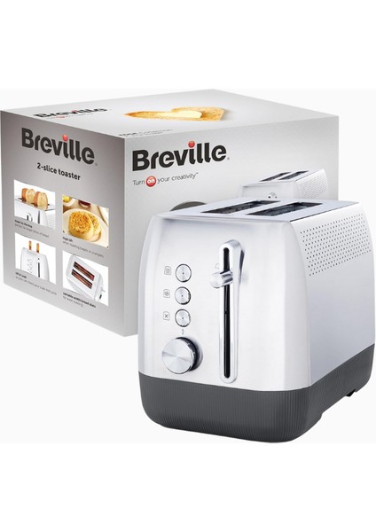 Edge 2 Dilim Derin Gövdeli Tost Makinesi