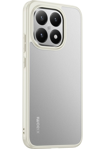 Xiaomi 15T Hava Yastığı Düşmeye Karşı Tpu Pc Telefon Arka Kapağı (Yurt Dışından)