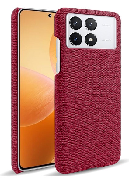 Xiaomi Poco X6 Pro 5g Yumuşak Bez Doku Kilin Karşıtı Kapak (Yurt Dışından)