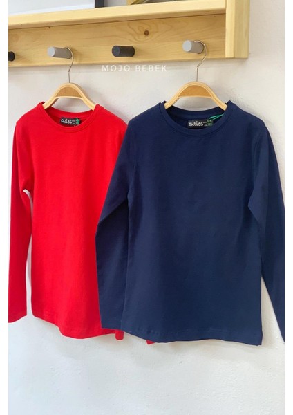 Kız Çocuk Basic Uzun Kol T-Shırt 2185 Lacivert fırsatları