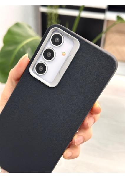 Samsung Galaxy A25 Uyumlu Estetik Dokulu Deri Görünümlü Esnek Silikon Kılıf fiyatları
