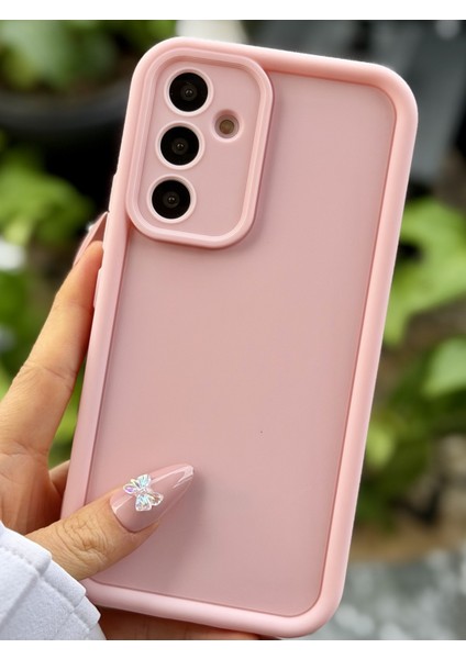 Galaxy A15 Uyumlu Mat Lansman Parmak Izi Bırakmaz Esnek Silikon Kılıf fiyatları