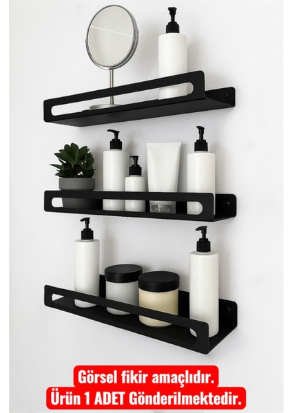 Dekoratif Modern Duvar Rafı Metal Duvar Rafı Banyo Rafı Ofis Rafı Salon Rafı Petek Üstü Rafı