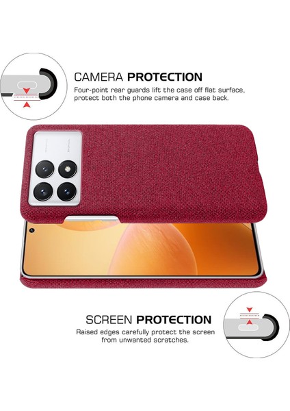 Xiaomi Poco X6 Pro 5g Yumuşak Bez Doku Kilin Karşıtı Kapak (Yurt Dışından) fırsatları