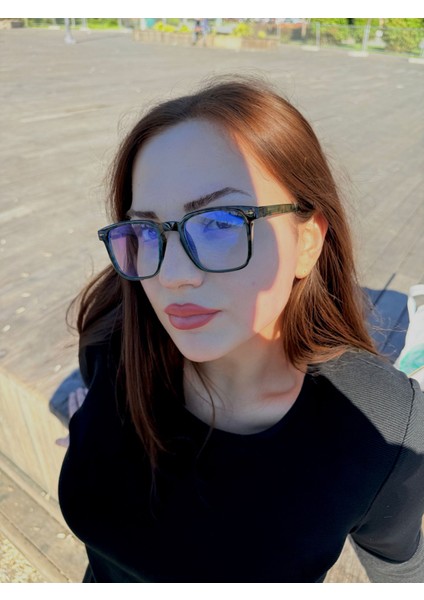 Bilgisayar, Tablet ve Telefon Dijital Ekranlar Için Mavi Işık Korumalı Gözlük