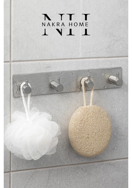 3'lü Set (Paslanmaz Çelik Yapışkanlı Havlu Askılığı, Tuvalet Kağıtlığı ve 4'lü Askılık) Yapışkanlı fırsatları