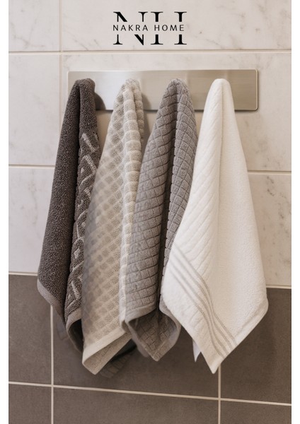 3'lü Set (Paslanmaz Çelik Yapışkanlı Havlu Askılığı, Tuvalet Kağıtlığı ve 4'lü Askılık) Yapışkanlı indirimleri