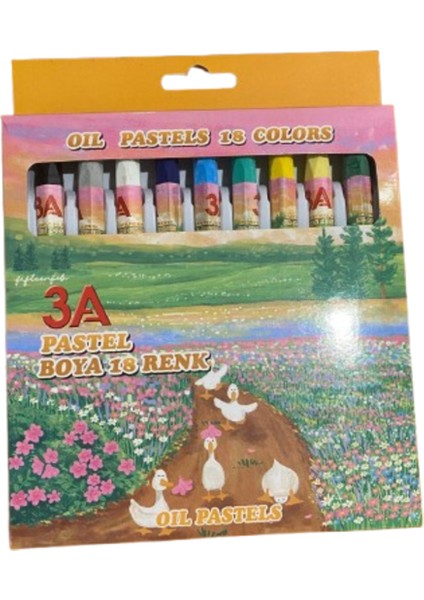 Pastel Boya 18 Renk