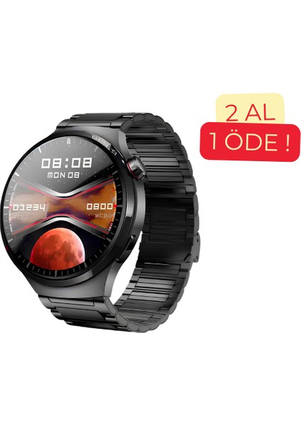 Watch HW10 Pro Akıllı Saat (3 Kordon Setli)