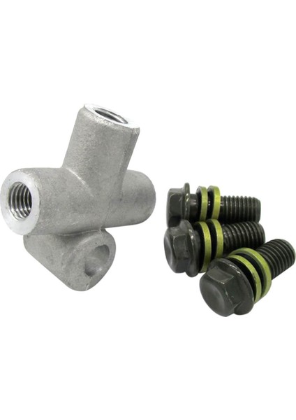 10MM Alüminyum 3 Yollu Tee T Örü (Yurt Dışından)