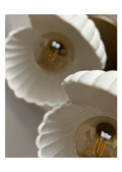 Inci Beton Görünümlü Iskandinav &bohem Tarz 3’lü Sarkıt Avize -Profesyonel Tasarım,gün Işığı Ampul Içerir