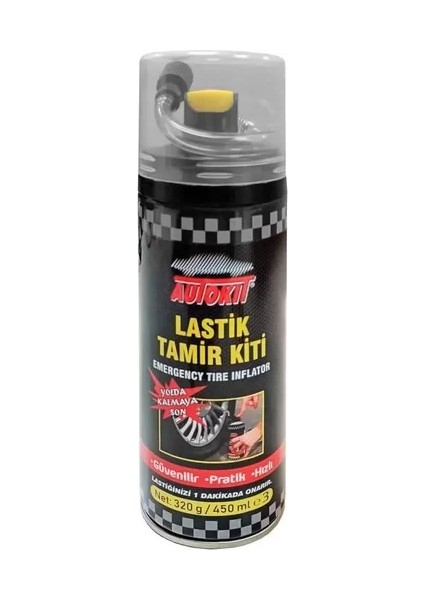Lastik Tamir Kiti Autokit Araç Araba Lastik Bakım Tamir Spreyi modelleri