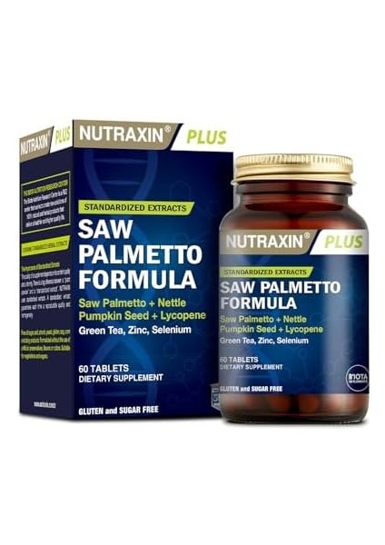 Nutraxin Saw Palmetto Formula 60 Tablet Takviye Edici Gıda fiyatları