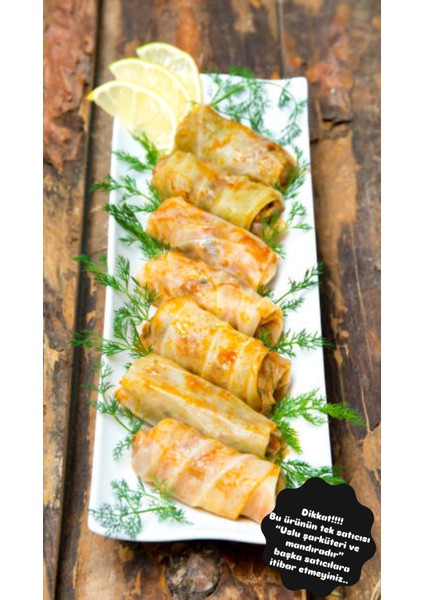 Lahana Sarması Pişmiş 1kg. (Zeytinyağlı) fiyatları